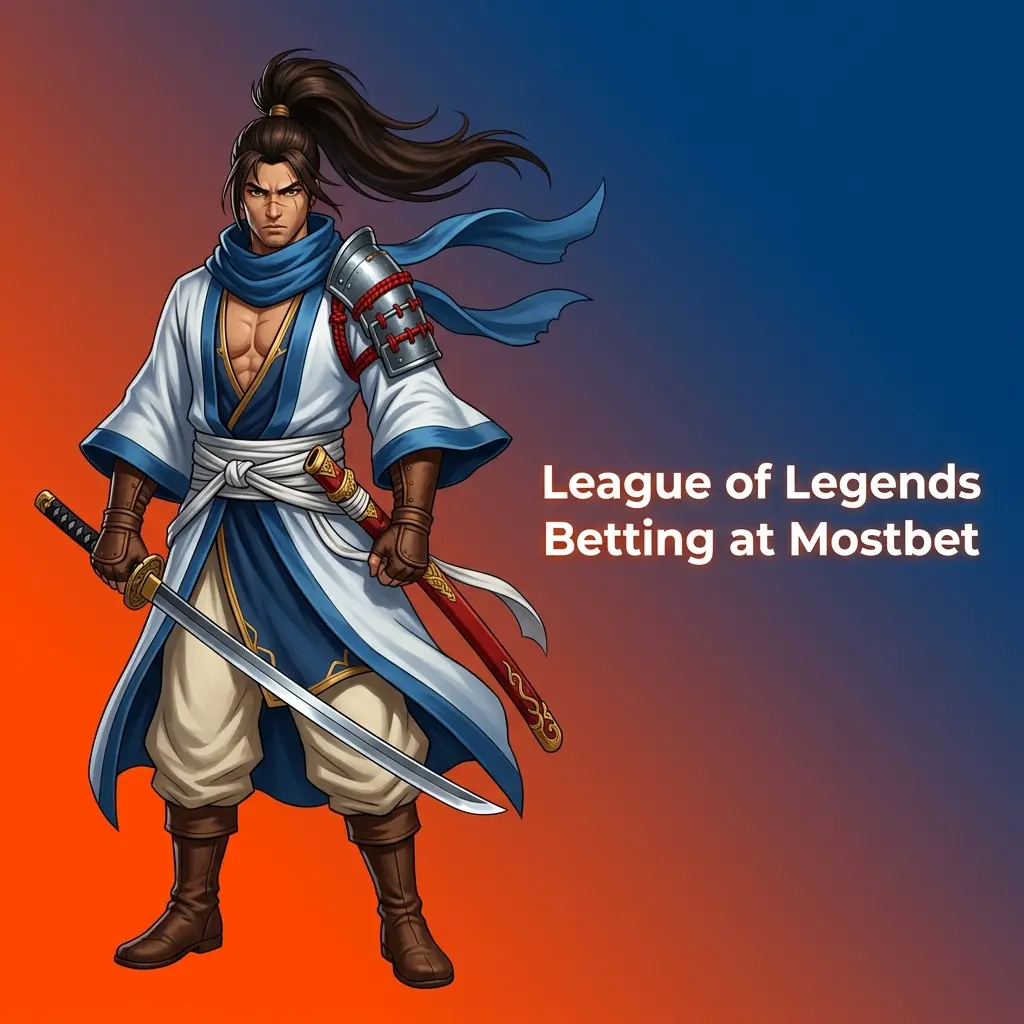 Mostbet League of Legends betting markets including match winner, kills, and handicap for top LoL tournaments