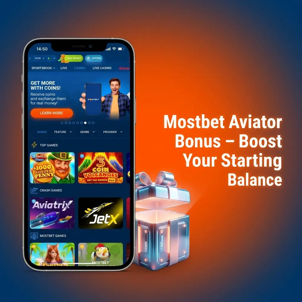 Mostbet Aviator welcome bonus 125% match plus 250 free spins on first deposit from PKR 1500