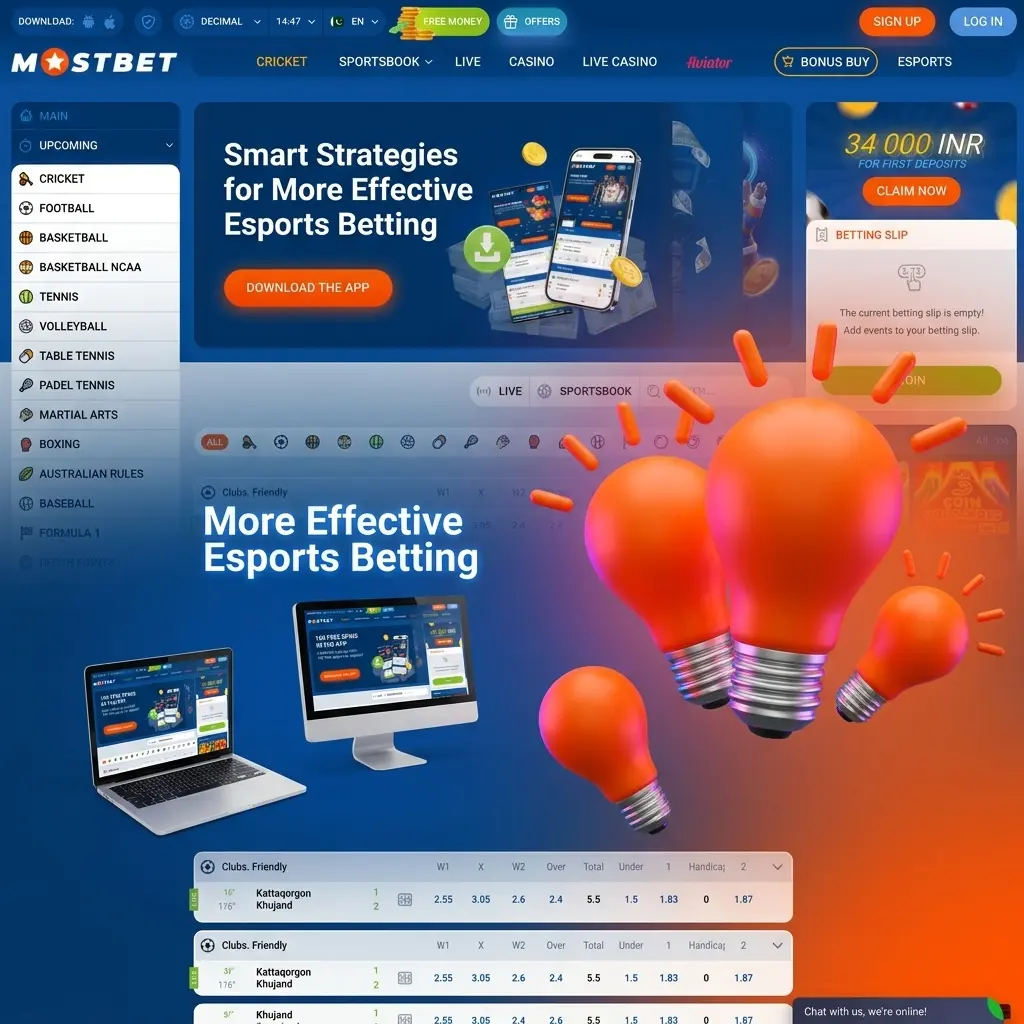 Smart esports betting strategies including bankroll management, odds comparison, live betting tips, and avoiding emotional wagers