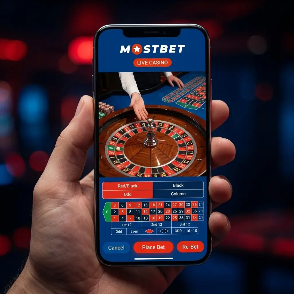 Live roulette wheel variants on Mostbet showing European, American, and French roulette house edge comparison